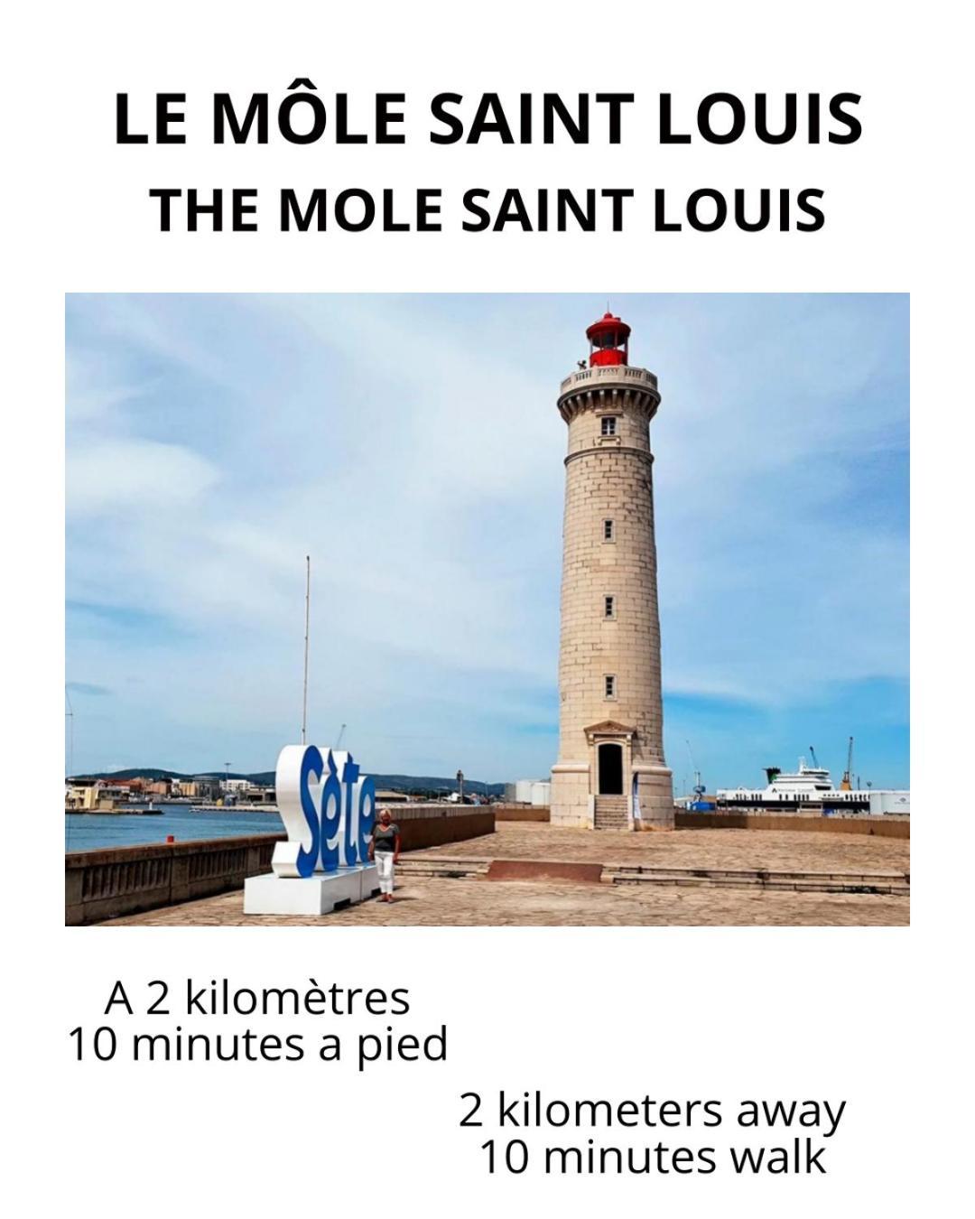 Le "Duo Setois" Leilighet Sète Eksteriør bilde